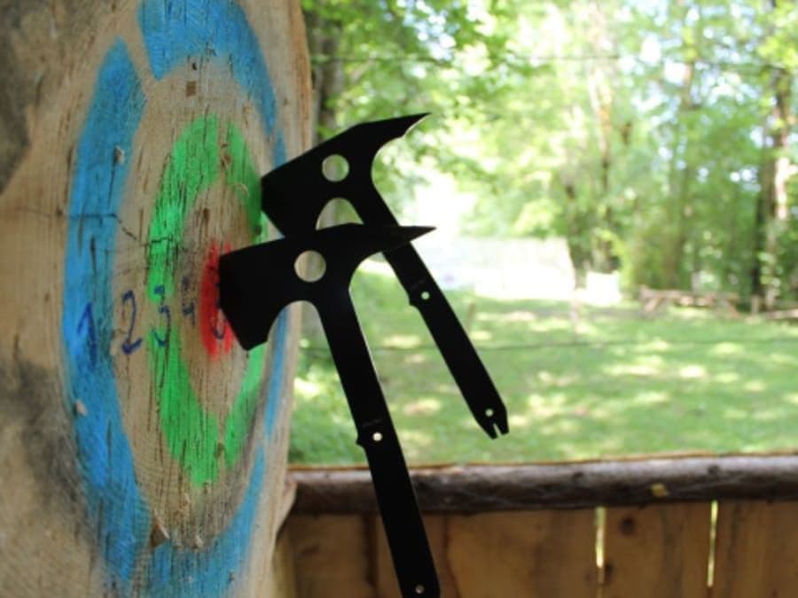 Lancer de hache à Génos (65)