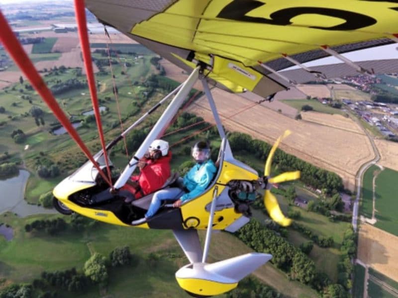 Vol en ULM pendulaire à Herlies (59)