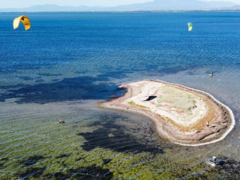 Découverte du Kite Surf avec 1 aile pour 2 à Leucate (11)