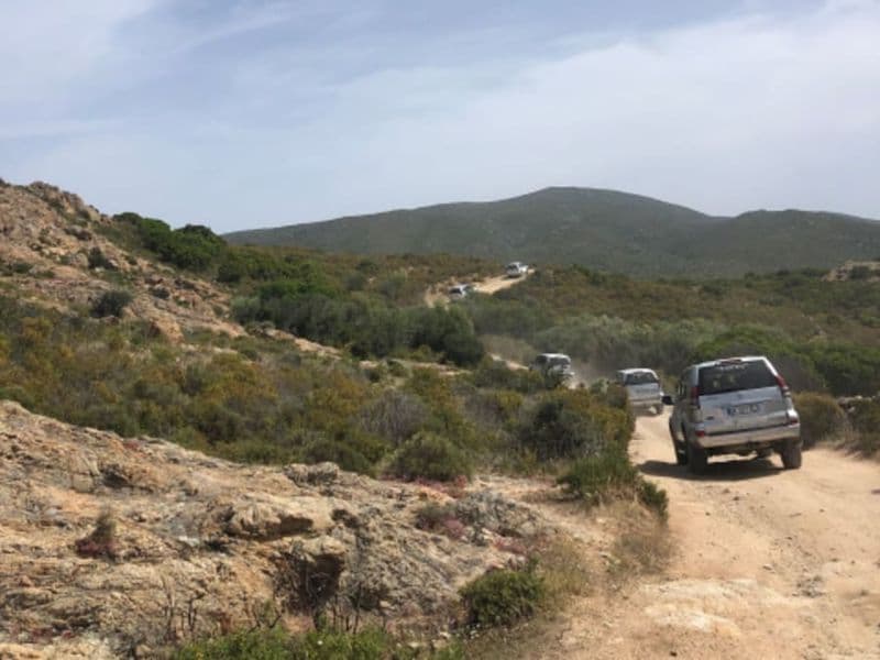 Excursion en 4x4 "Fascinante Agriate" au départ de Balagne