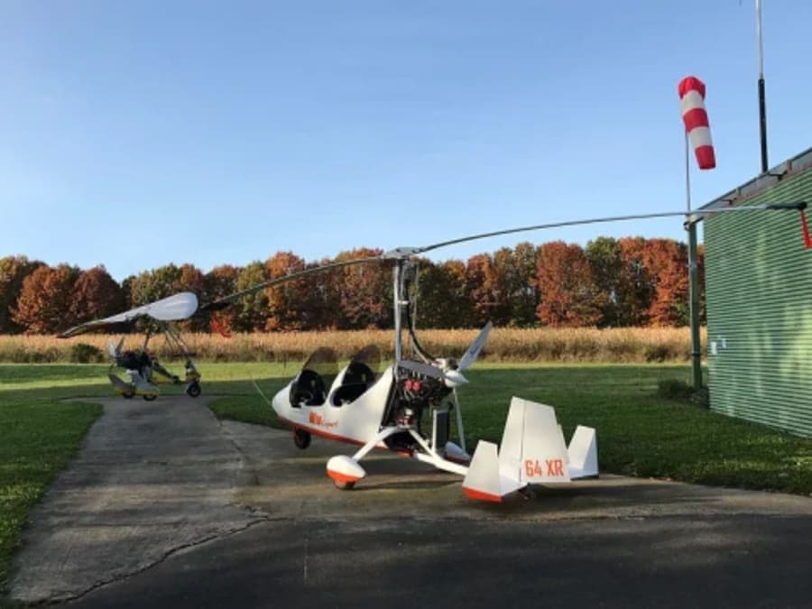 Baptême de l'air en ULM autogire en Béarn (64)