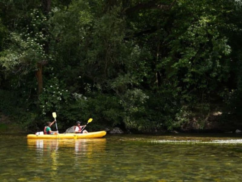 Descente en canoë kayak dans les gorges de l’Hérault (34)
