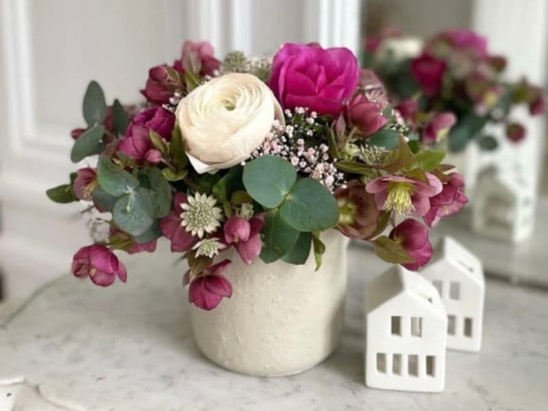 Atelier création d’une composition florale à Mouvaux (59)