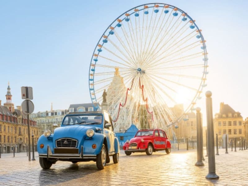 Billet Visite de Lille en 2CV (59)