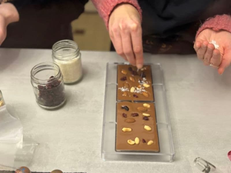 Atelier création d'une tablette en chocolat à Lille (59)