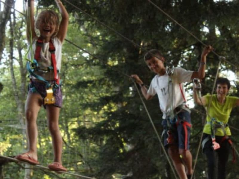 Parcours accrobranche spécial enfant à Mazamet (81)