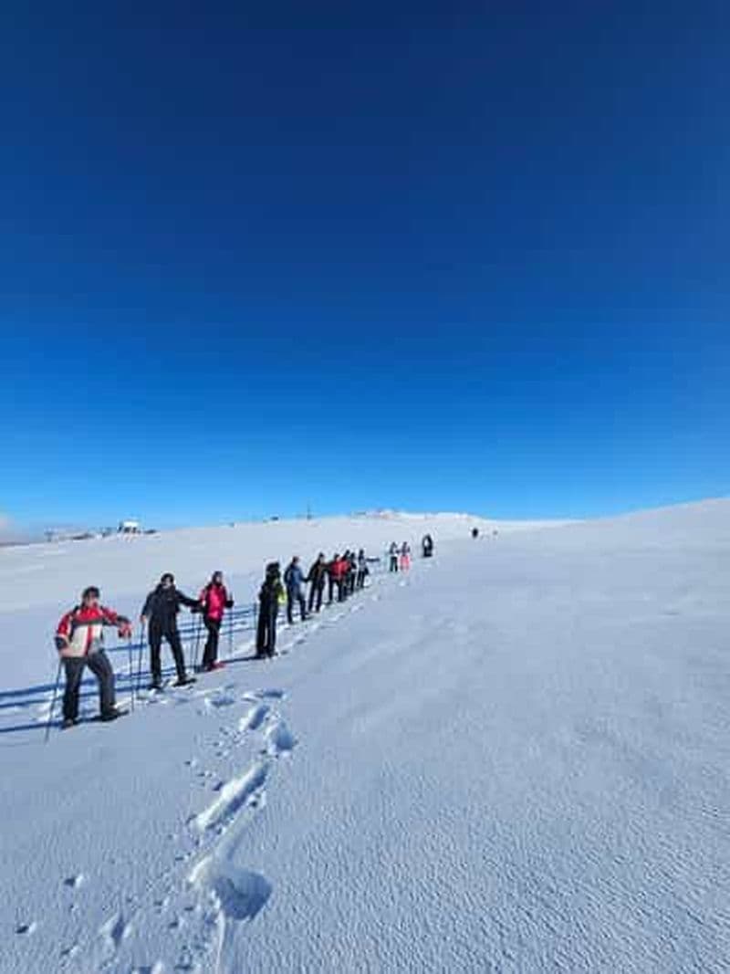 Maiella : randonnée panoramique en raquettes adaptée à tous