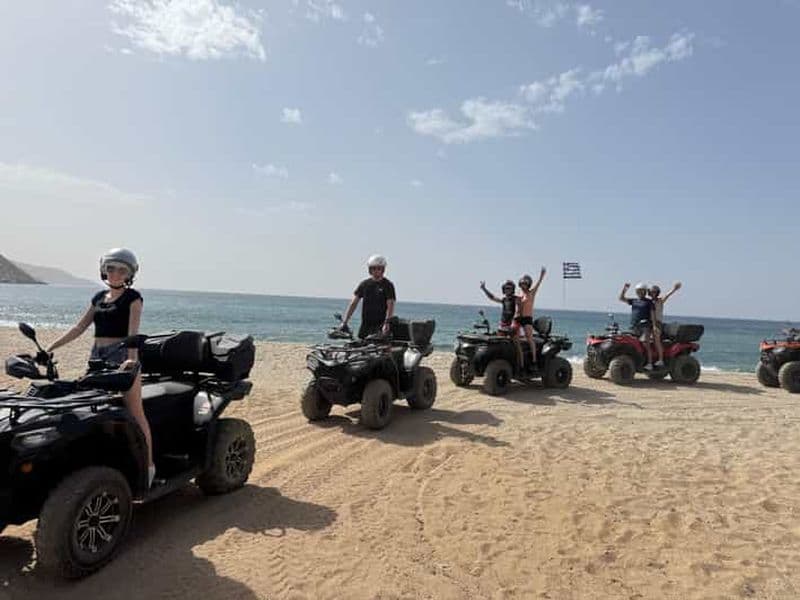 Agia Pelagia Crete Quad Bike authentic backland Tour