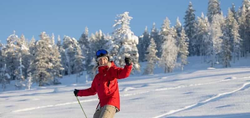 Pyhä-Luosto : Aventure de surf des neiges avec balade en E-Fatbike