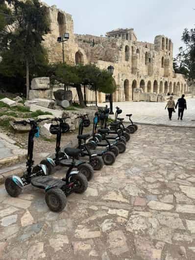 Visite de l'Athènes antique en quad électrique