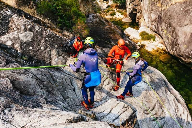 Depuis Porto : Canyoning dans le parc national de Gerês