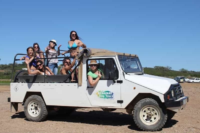 Depuis Albufeira : demi-journée de safari en jeep dans l'Algarve