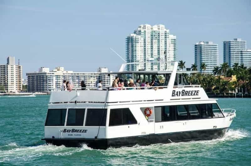 Miami : Biscayne Bay Millionaire's Homes Sightseeing Cruise (croisière touristique dans la baie de Biscayne)
