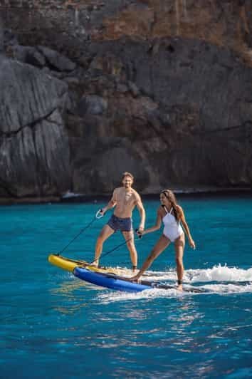 Salou: tour de planche de surf électrique avec instruction