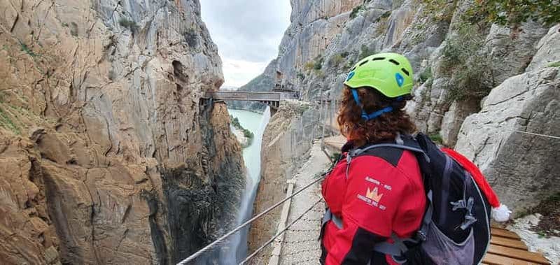 Visite guidée du Caminito del Rey et pack de bienvenue au départ de Malaga