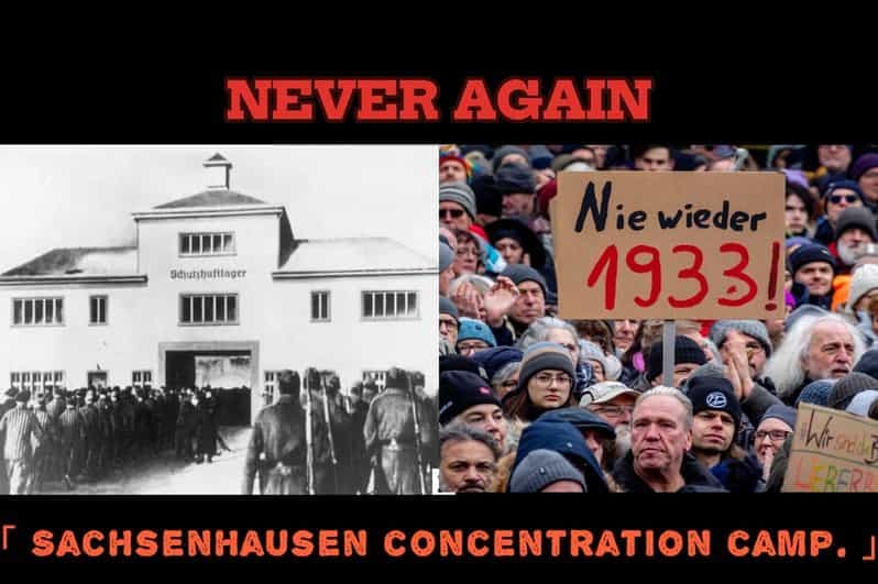 Never Again Berlin - Camp de concentration de Sachsenhausen
