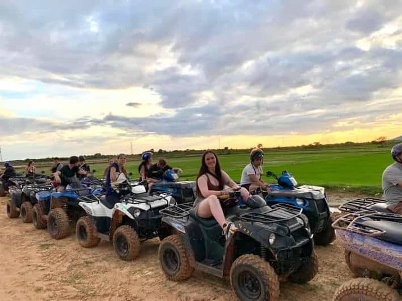 Siem Reap : 8 heures de randonnée en quad dans la campagne