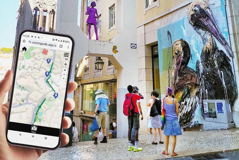 POP UP Lisbon Street Art Walking Tour Mobile App