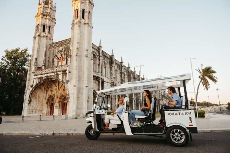 Lisbonne : Visite privée de la ville en Eco Tuk Tuk
