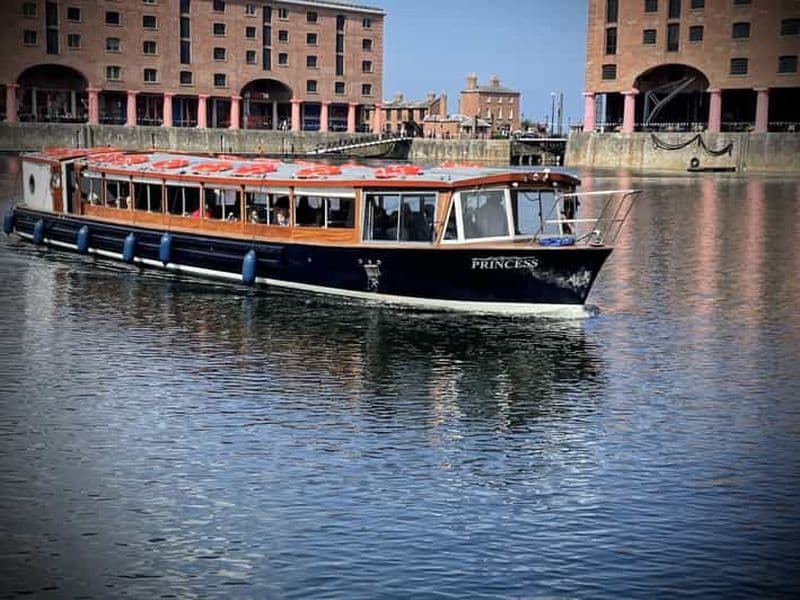 Liverpool : croisière touristique commentée sur les quais Albert