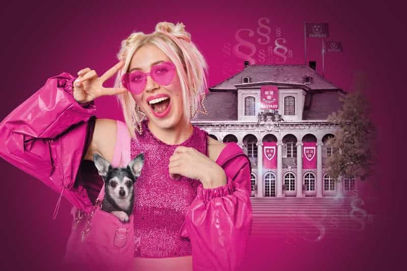 En plein air : billet pour la comédie musicale « Natürlich Blond » au château d'Übigau