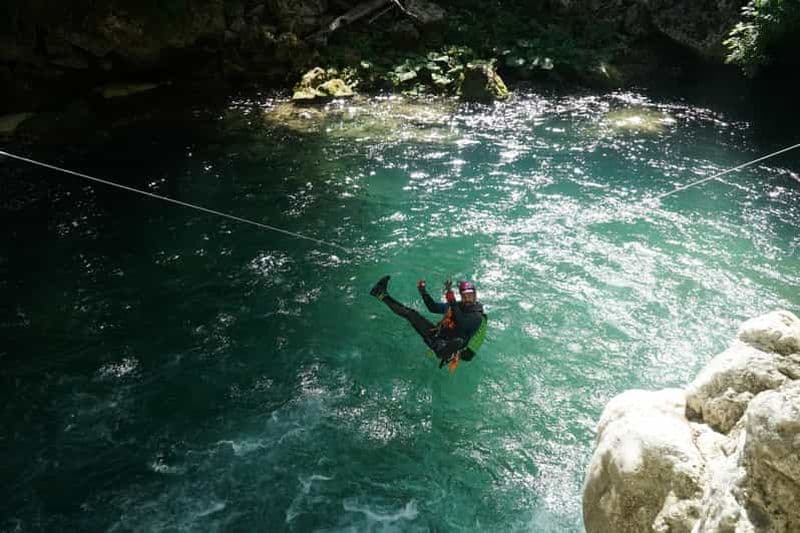 Tour de canyoning à Subiaco