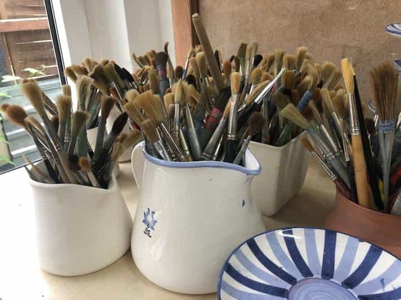 Berlin-Marwitz : Atelier de peinture sur céramique