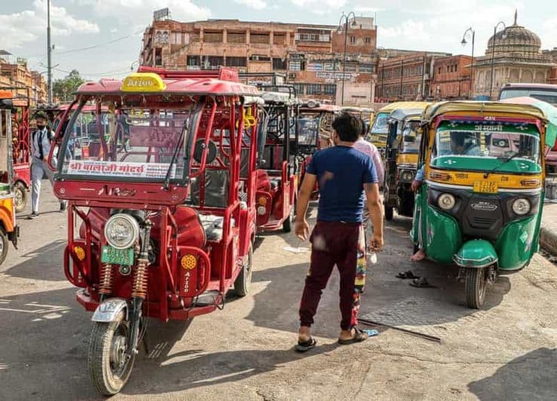Jaipur : Visite privée d'une jounée en tuk-tuk avec prise en charge