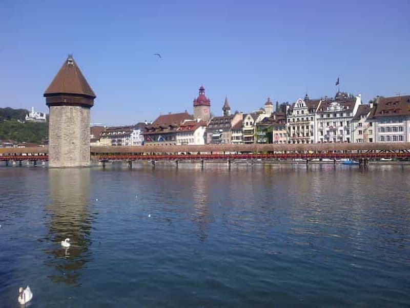Visite à pied de Lucerne en petit groupe et croisière sur le lac au départ de Zurich
