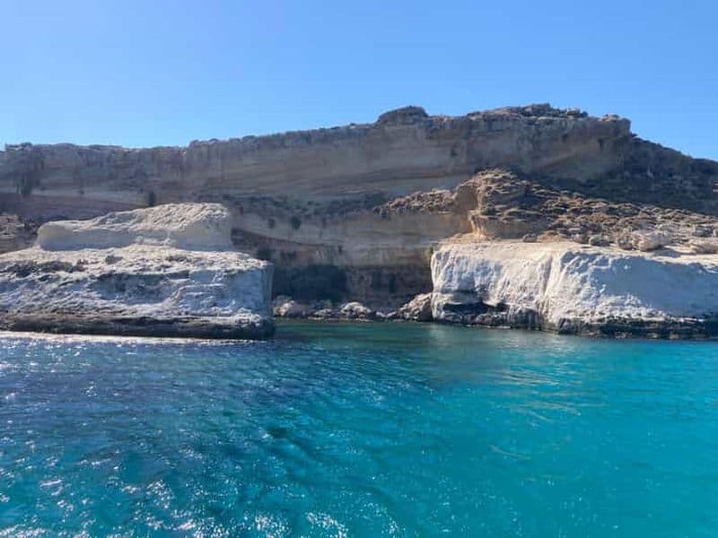 Rhodes : Excursion en bateau à la lagune bleue et à la plage de Tsambika