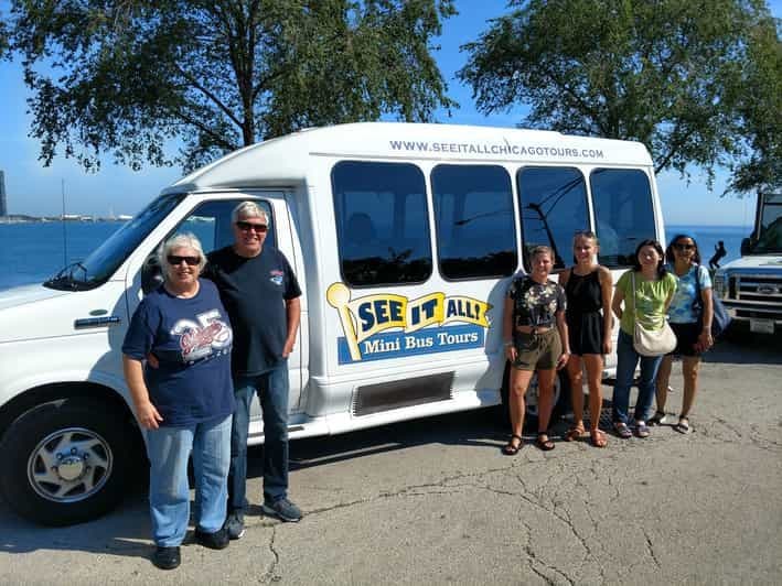 Chicago : Visite de la ville en minibus avec croisière architecturale en option