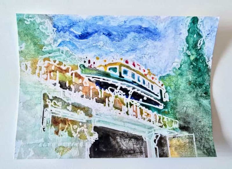 Expérience de peinture à l'aquarelle dans la ville artistique de Munich