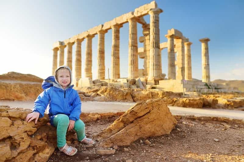 Au départ d'Athènes : Excursion d'une journée au Cap Sounion au coucher du soleil