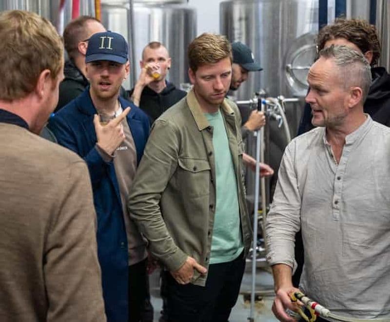 Visite de la brasserie et de la bière à la brasserie Gaedingur