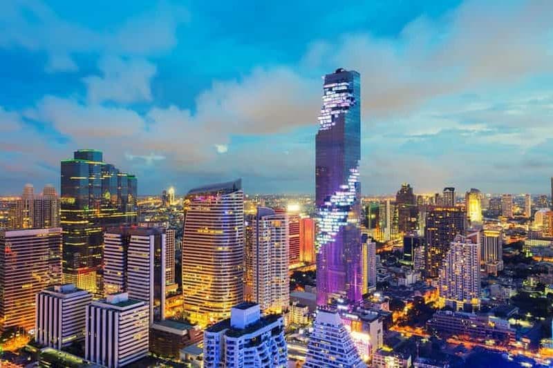 Billet Bangkok : Mahanakhon SkyWalk billet d'entrée avec options