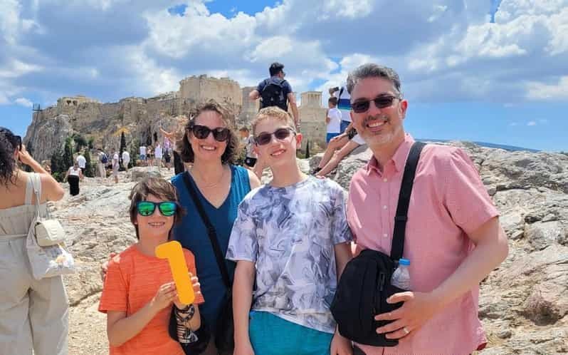 Athènes : chasse au trésor mythologique en famille avec pauses gourmandes