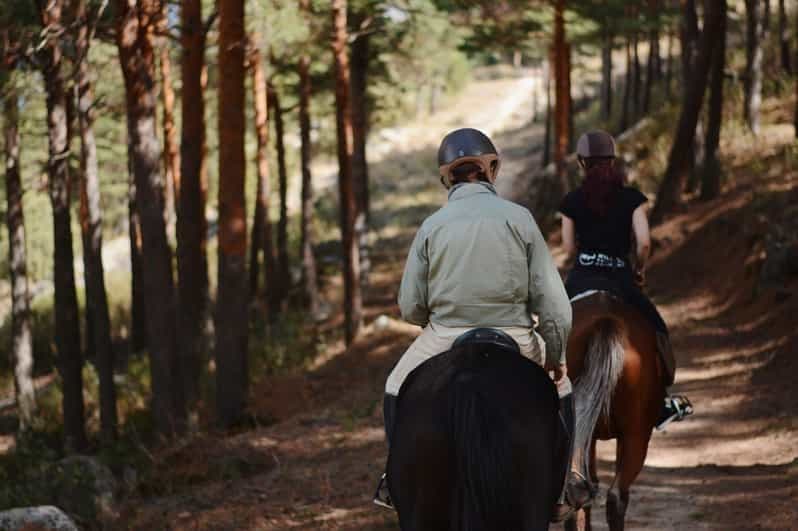 Madrid : Randonnée à cheval dans le parc national de la Sierra del Guadarrama