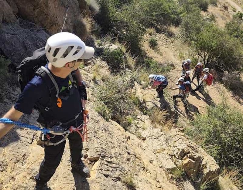 Callosa del Segura : Via Ferrata guidée à Callosa K3 avec rappel