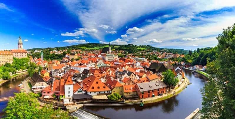 Prague : Excursion privée d'une journée à Cesky Krumlov avec un local