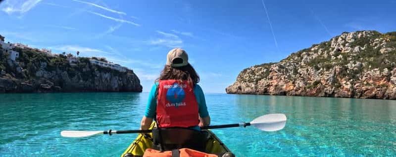 Cala en Porter : Excursion en kayak dans les grottes de Minorque et photos GoPro