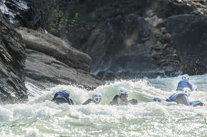 Murillo de Gállego Huesca : Hydrospeed in the Gállego River