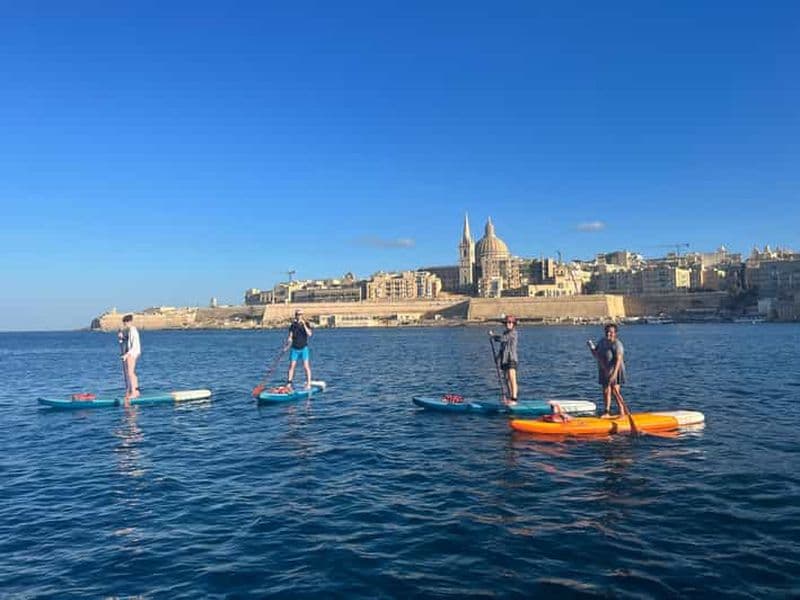 Aventure en SUP sur l'île de Manoel