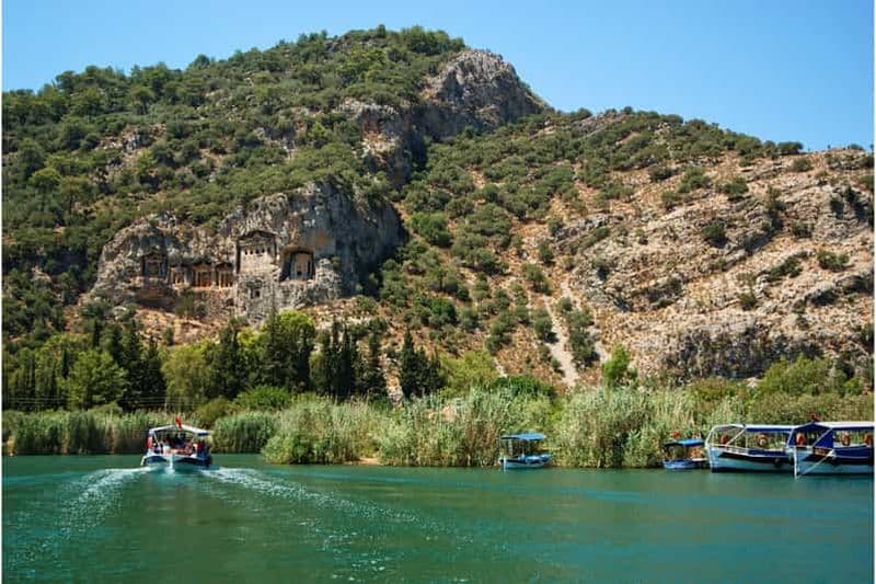 Découvrez Dalyan : Voyage bleu à la tête de baleine et thérapie par la boue