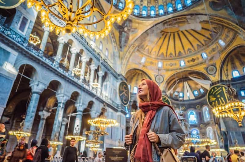 Istanbul : visite de Sainte-Sophie, de la Mosquée bleue et du Grand Bazar