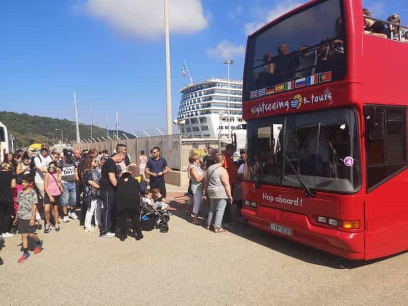 Héraklion : visite touristique en bus à arrêts multiples