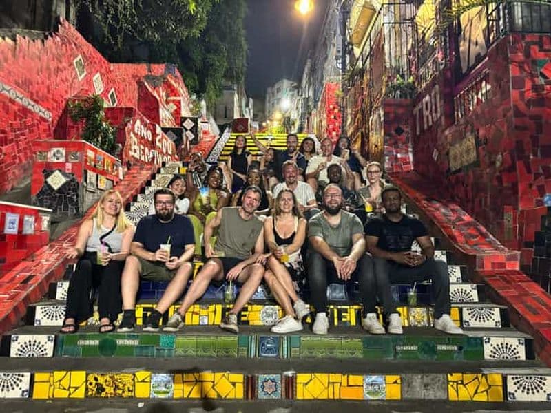 Rio : Tournée des bars à Lapa avec dégustation de Cachaça et samba en direct