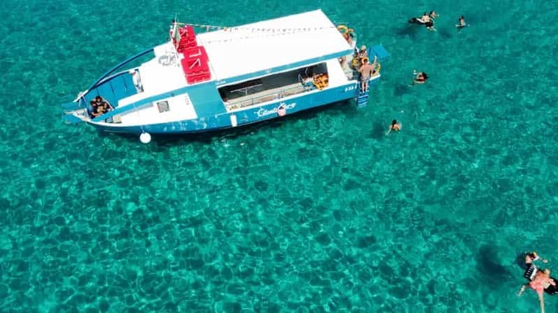 De Tropea: excursion en bateau Capo Vaticano avec tuba et apéritif