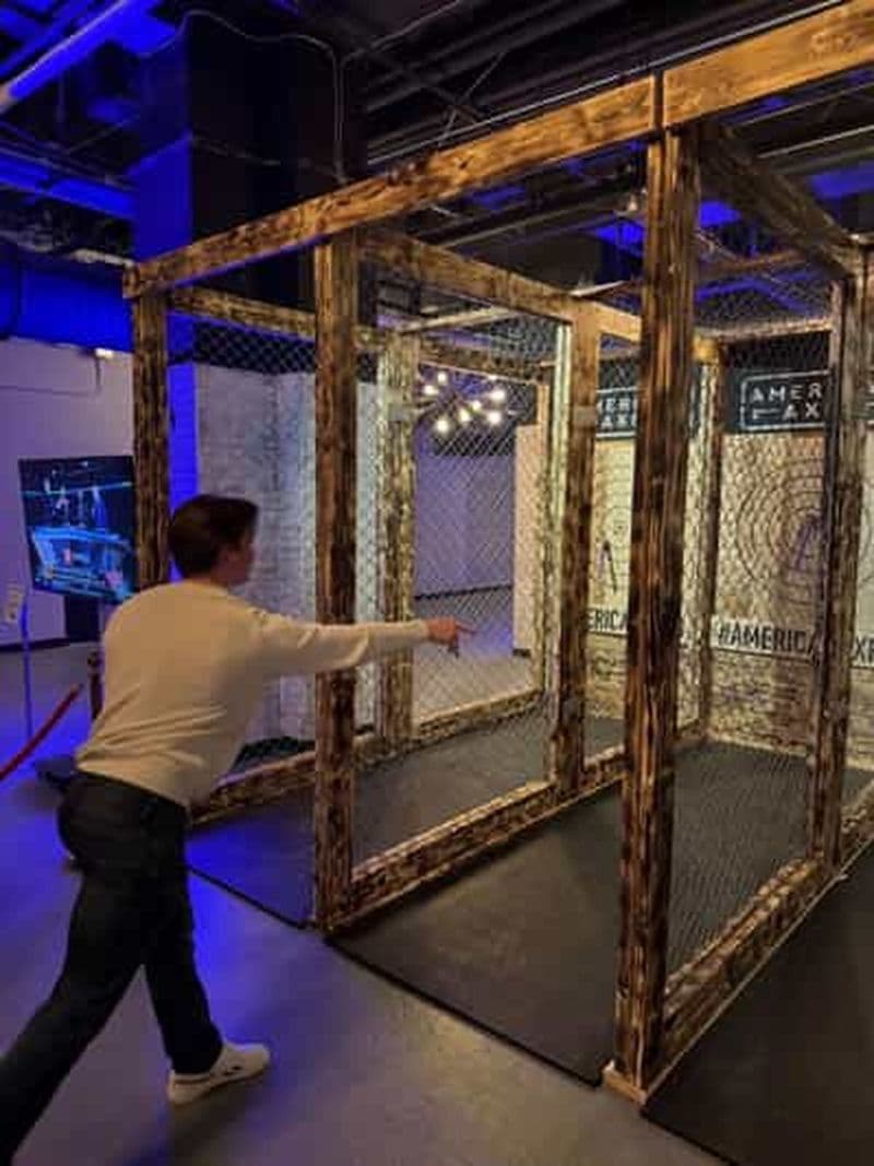 Atlanta : expérience de lancer de hache