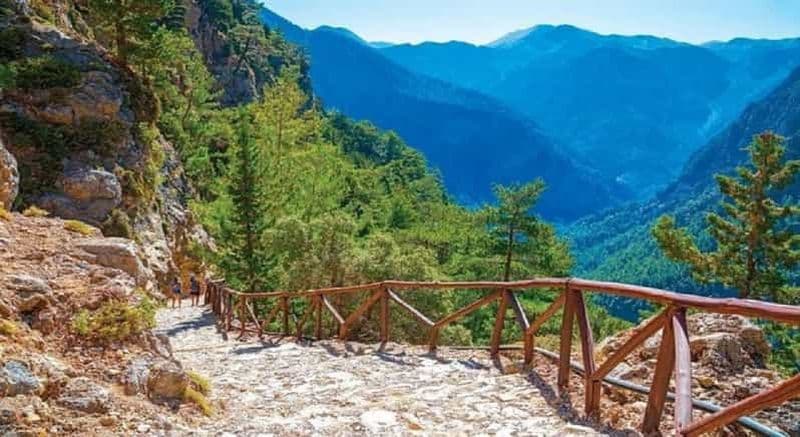 Au départ de La Canée : randonnée guidée dans les gorges de Samariá