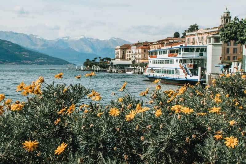Depuis Milan : Excursion d'une journée au lac de Côme+Bellagio avec chauffeur privé